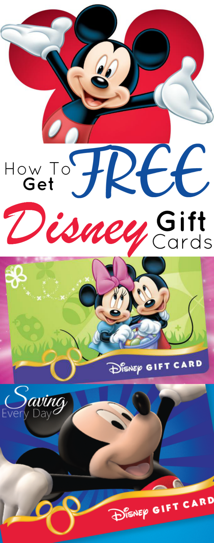 How to earn disney gift cards